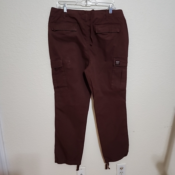 AEROPOSTALE Relaxed Strap Pockets Cargo Pants Brown Men's Size 34/32. - Picture 5 of 8